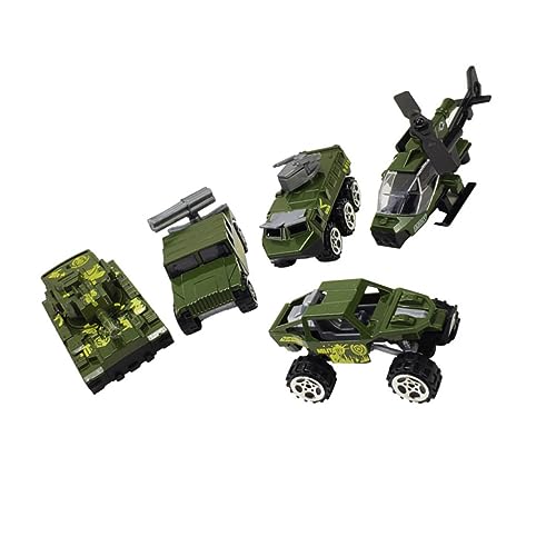 VICASKY 5stücke Spielzeugauto Offroad-Panzer Modell Aus Legierung Mini Auto Spielzeug Für Junge Mädchen Tragbar Und Niedlich Zum Sammeln Dekoration von VICASKY