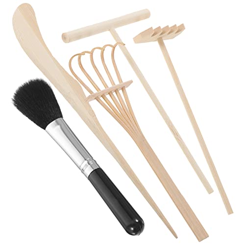 VICASKY 5 Teiliges Miniatur Rake Set Für Sand Und Tischkunst Inklusive Pinsel Ideal Für Micro Landschaften Und Sandspielzeug Kreative Werkzeuge Für Und Erwachsene VICASKY 5 Teiliges Miniatur Rake Set Für Sand Und Tischkunst Inklusive Pinsel Ideal Für Micro Landschaften Und Sandspielzeug Kreative Werkzeuge Für Und Erwachsene von VICASKY