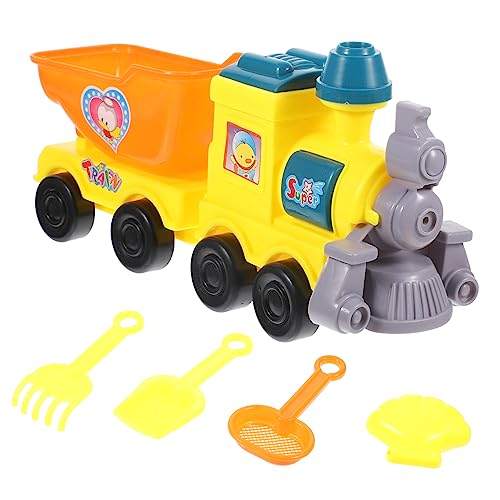 VICASKY Strandspielzeug-Set für Jungen und Mädchen 1 Set Sandspielzeug für Jungen und Mädchen Cartoon-zugmodell Grabwerkzeug Spielzeug für Kinder VICASKY Strandspielzeug-Set für Jungen und Mädchen 1 Set Sandspielzeug für Jungen und Mädchen Cartoon-zugmodell Grabwerkzeug Spielzeug für Kinder von VICASKY