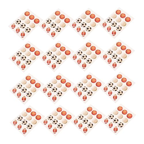 VICASKY 50 Blatt Aufkleber Kalender Aufkleber Sport Themen Scrapbook Scrapbook Ornament Planer Dekorative Aufkleber Planer Aufkleber Klebendes Fußball Ornament Papier von VICASKY