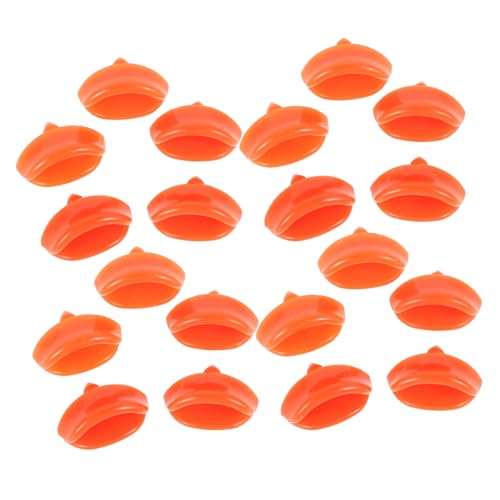 VICASKY 50 Stück DIY Mund Dekoration Kit für Bastelbedarf mit Gasket für Entchen zum Ersetzen von Mundteilen für Kreative Projekte VICASKY 50 Stück DIY Mund Dekoration Kit für Bastelbedarf mit Gasket für Entchen zum Ersetzen von Mundteilen für Kreative Projekte von VICASKY