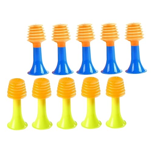VICASKY 50 Stück Luftdruck Horn Saxophoninstrument Kleine Hornspielzeuge Klarinetteninstrument Für Mini-Horn Hornspielzeug Für Trompete Horn-geräusch-Hersteller Abs VICASKY 50 Stück Luftdruck Horn Saxophoninstrument Kleine Hornspielzeuge Klarinetteninstrument Für Mini-Horn Hornspielzeug Für Trompete Horn-geräusch-Hersteller Abs von VICASKY