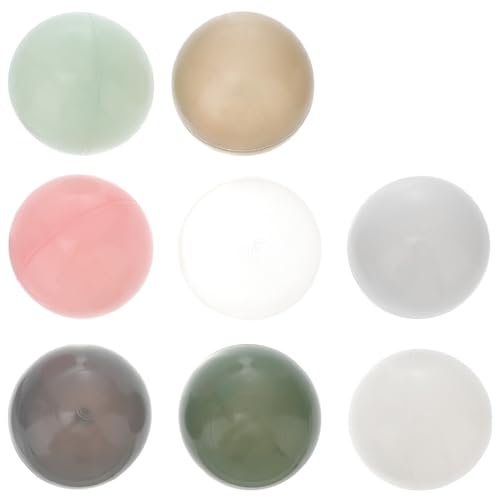 VICASKY 50 Stück Meeresball Korb Luftdekoration Fischtank -mini -Taucher Roségold Geschirr Swimmingpool Sea Ball Miniatur Kinderspielzeug Spielzeugball Macaron- Sport von VICASKY