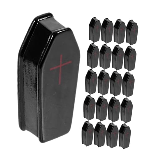 VICASKY 50 Stück Mini Särge Halloween Deko aus Resin Realistische Miniatur Coffin Figuren für Puppenhaus Mikro Landschaft Gruselige Tischdeko für Büro Party und Festliche Atmosphäre VICASKY 50 Stück Mini Särge Halloween Deko aus Resin Realistische Miniatur Coffin Figuren für Puppenhaus Mikro Landschaft Gruselige Tischdeko für Büro Party und Festliche Atmosphäre von VICASKY
