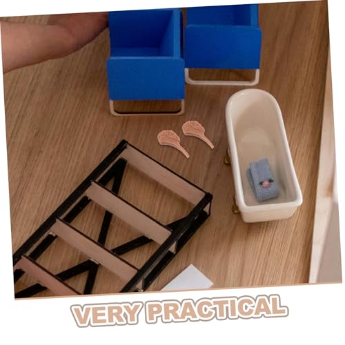 VICASKY 50 Stück Miniatur Steak Dekoration Realistisch Gestaltete Mini Fake Steaks Lebendigen Farben Vielseitig als Küchen Deko Fotografie Requisite und Sammlerstück Handliche für Kreative von VICASKY