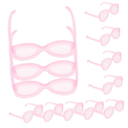 VICASKY 50 Stück Minipuppenbrille kunststoffgläser Puppen Kunststoffbrillen Puppenmöbel Puppenhausfiguren Miniatur stilvolle Brillenrequisiten Brille für Puppe Plastik Rosa VICASKY 50 Stück Minipuppenbrille kunststoffgläser Puppen Kunststoffbrillen Puppenmöbel Puppenhausfiguren Miniatur stilvolle Brillenrequisiten Brille für Puppe Plastik Rosa von VICASKY
