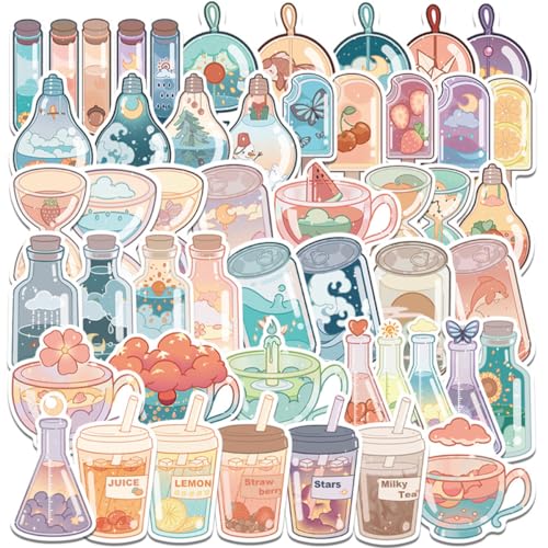 VICASKY 50 Stück Notebook Aufkleber Laptop Aufkleber Autoaufkleber wasserdichte Aufkleber Wasserflasche Cartoon Aufkleber Nagelaufkleber Fahrradaufkleber Bunte Aufkleber VICASKY 50 Stück Notebook Aufkleber Laptop Aufkleber Autoaufkleber wasserdichte Aufkleber Wasserflasche Cartoon Aufkleber Nagelaufkleber Fahrradaufkleber Bunte Aufkleber von VICASKY