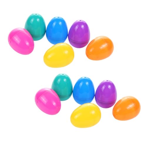 VICASKY Ostern 50pcs Ostereier Boxen Dekorative Kunststoff Eier für Ostern Füllstoffe VICASKY Ostern 50pcs Ostereier Boxen Dekorative Kunststoff Eier für Ostern Füllstoffe von VICASKY