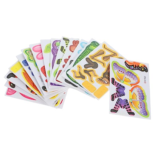VICASKY 50 Stück Pädagogikspielzeug Puzzle Toys Lernspielzeug zabawki stymulujące rozwój spielzeuge Cartoon-Puzzlespielzeug Rätsel Tiere Rätsel 3D-Puzzle- Schaum von VICASKY