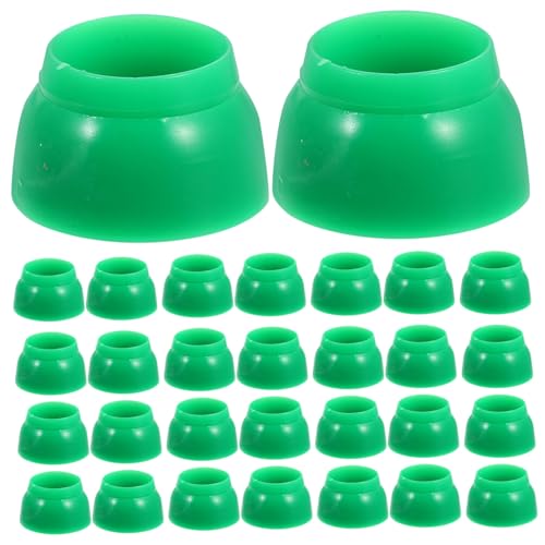 VICASKY 50 Stück Teiliges Kunststoff-schraubenschutzkappen für Spielplatzschrauben Kindersichere Langlebige Plastik-mutternabdeckungen zur Schutzabdeckung von Spielgeräten Einfach zu von VICASKY