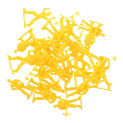VICASKY 50 Stück Teiliges Miniatur Figuren Realistische Arbeiter Simulation für Tragbar Sicher Büro Dekoration Sammelobjekt Spielspaß von VICASKY