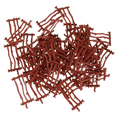 VICASKY 50 Stück Teiliges Zaun für Sandtisch DIY Zäune für Realistische Szenen Kreative Spielzeugzubehör für Tiermodelle und Pferdezäune VICASKY 50 Stück Teiliges Zaun für Sandtisch DIY Zäune für Realistische Szenen Kreative Spielzeugzubehör für Tiermodelle und Pferdezäune von VICASKY