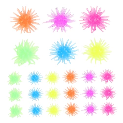 VICASKY 50Stücke Klebrige Wandspielzeuge Dehnbare Fidget Requisiten für Partys Stressabbau Spielzeuge Partygeschenke und Kindergeburtstagsfavoriten von VICASKY