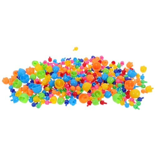 VICASKY 592 Stücke Teiliges Pilznagelspielzeug für Kreatives DIY Steckpuzzle Fördert Feinmotorik und Hand Auge Koordination Pädagogisches Bastelspiel für Lernentwicklung VICASKY 592 Stücke Teiliges Pilznagelspielzeug für Kreatives DIY Steckpuzzle Fördert Feinmotorik und Hand Auge Koordination Pädagogisches Bastelspiel für Lernentwicklung von VICASKY