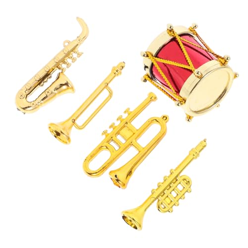 VICASKY 5Pcs Miniatur-Musikinstrumente Mini-Instrumente Miniatur-Musical Mini Instrumente musikspielzeug Mini-Hausinstrumentenmodell Mini-Musikinstrument-Requisite Plastik Golden VICASKY 5Pcs Miniatur-Musikinstrumente Mini-Instrumente Miniatur-Musical Mini Instrumente musikspielzeug Mini-Hausinstrumentenmodell Mini-Musikinstrument-Requisite Plastik Golden von VICASKY