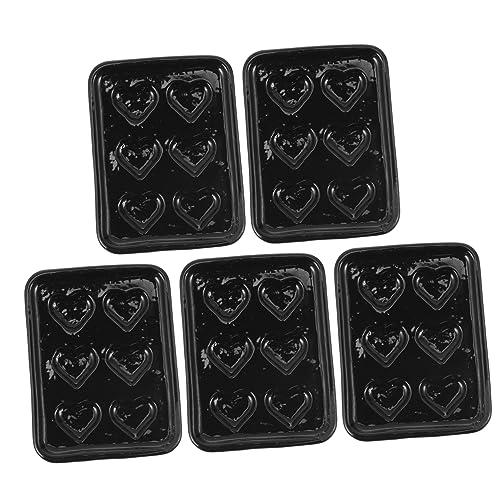 VICASKY 5stücke Miniatur Backform Für Teiliges Zubehör Liebevolle Dekoration Für Mini- Spielzeug Für Ergänzung Für -szenen von VICASKY