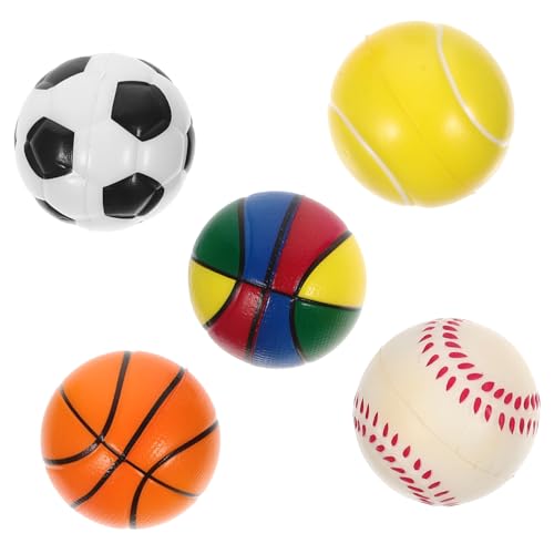 VICASKY 5St Hüpfender Ball für kinderspielzeug fusselball Spielzeugball spielzeuge für Mini -Fußballkugeln Basketball-Dekorationen geschäumte Kugeln PU-Schwamm VICASKY 5St Hüpfender Ball für kinderspielzeug fusselball Spielzeugball spielzeuge für Mini -Fußballkugeln Basketball-Dekorationen geschäumte Kugeln PU-Schwamm von VICASKY