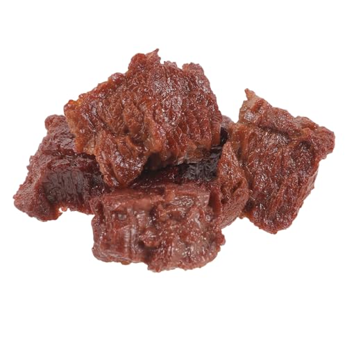 VICASKY 5St Simuliertes Steakmodell Essen Lebensmittelspielzeug künstlich Fleischstangen küchendekoration tischdeko esstisch Simulationsfleisch gefälschte Fleischdekoration Food-Modell PVC von VICASKY