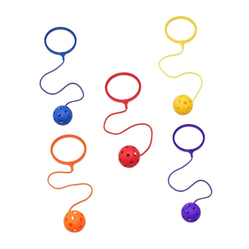 VICASKY 5St hüpfendes Ballspielzeug Überspringen Sie es zappeln werfen federnd springendes Ballspielzeug Fitnessspielzeug für Sport Sprungball-Knöchelspielzeug Abs VICASKY 5St hüpfendes Ballspielzeug Überspringen Sie es zappeln werfen federnd springendes Ballspielzeug Fitnessspielzeug für Sport Sprungball-Knöchelspielzeug Abs von VICASKY