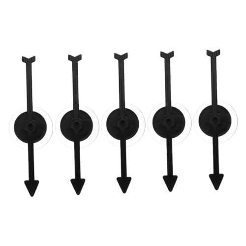 VICASKY 5Stücke Pfeilspinner mit Saugnapf Stabiler Spielzeiger für Brettspiele Robuste Pfeile für Spaß und Spannung bei Partys von VICASKY
