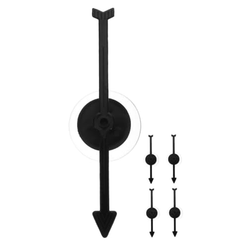 VICASKY 5Stücke Spielspinner mit Saugnapf Pfeilspinner für Brettspiele und Unterrichtsaktivitäten Sicheres und Spielzubehör für Familien und Partys von VICASKY