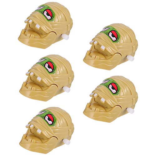 VICASKY 5Stücke Teiliges Halloween Aufziehspielzeug Mummy Kreatives Tischspielzeug für Gruselige Dekoration Langlebig aus Geeignet für Erwachsene für Halloween Partys VICASKY 5Stücke Teiliges Halloween Aufziehspielzeug Mummy Kreatives Tischspielzeug für Gruselige Dekoration Langlebig aus Geeignet für Erwachsene für Halloween Partys von VICASKY