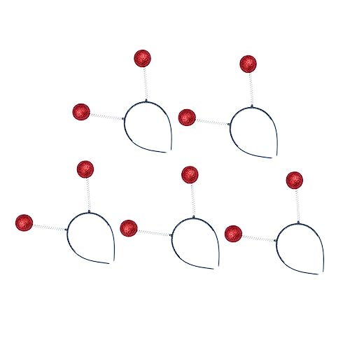 VICASKY 5Stücke Teiliges Niedlicher Haarschmuck mit Ball Design für Partys und Festivals Leicht und Bequem zu Perfektes für Familie von VICASKY