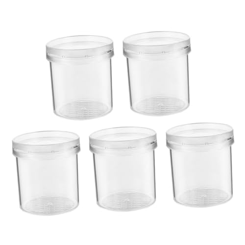 VICASKY 5er-Box Insekten-beobachtungsbecher Fall Lupenglas Für Wissenschaftliche Experimente Lupenglas Für Wissenschaftliche Erkundung Zuschauer Lupenglas Für Tiere Plastik Transparent VICASKY 5er-Box Insekten-beobachtungsbecher Fall Lupenglas Für Wissenschaftliche Experimente Lupenglas Für Wissenschaftliche Erkundung Zuschauer Lupenglas Für Tiere Plastik Transparent von VICASKY