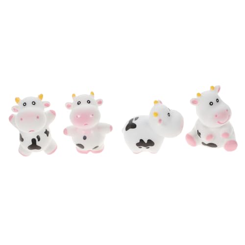 VICASKY 5er Set Kuh Puppen Für Babys Geräuschendes Badespielzeug Für Die Badewanne Ideal Für Die Shower Und Das Im Wasser VICASKY 5er Set Kuh Puppen Für Babys Geräuschendes Badespielzeug Für Die Badewanne Ideal Für Die Shower Und Das Im Wasser von VICASKY