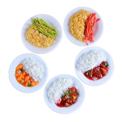 VICASKY 5pcs Simuliertes Essen Essen Für Die Küche Essen Lebensmittelspielzeug Aus Kunststoff Essensspielzeug Lebensmittel Für Die Spielküche Reisspiel PVC VICASKY 5pcs Simuliertes Essen Essen Für Die Küche Essen Lebensmittelspielzeug Aus Kunststoff Essensspielzeug Lebensmittel Für Die Spielküche Reisspiel PVC von VICASKY