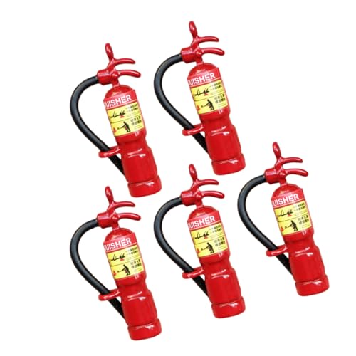 VICASKY Realistische Mini-feuerlöscher 5pcs Miniatur-feuerlöscher Spielzeug Für Landschaft VICASKY Realistische Mini-feuerlöscher 5pcs Miniatur-feuerlöscher Spielzeug Für Landschaft von VICASKY