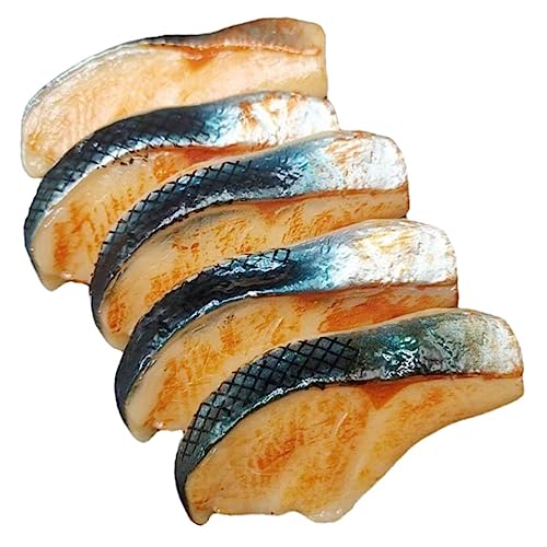 VICASKY Realistisches Gefälschtes Fischfleisch- 5 Stück PVC Künstlicher Fisch Für Fotografie-Requisiten VICASKY Realistisches Gefälschtes Fischfleisch- 5 Stück PVC Künstlicher Fisch Für Fotografie-Requisiten von VICASKY