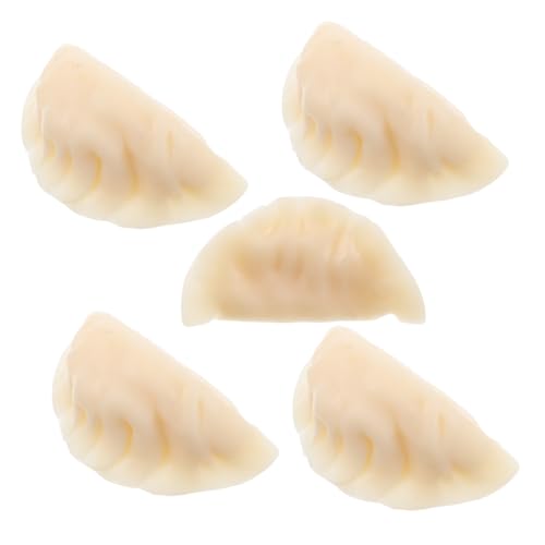 VICASKY Realistisches Knödel-simulationsmodell – 5 Stück Gefälschte Lebensmittelspielzeuge Zum Spielen Für Partys Und Zum Basteln Von Dekorationen von VICASKY