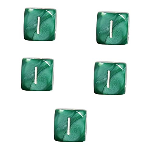 VICASKY 5st Würfel Aus Acryl Partyspiel Sechsseitige Würfel Multiplikationswürfelspiel Würfel Fall Einarmiger Kartenspiele Würfelspiele Würfelbecher Zahlenwürfel Unterhaltungswürfel von VICASKY