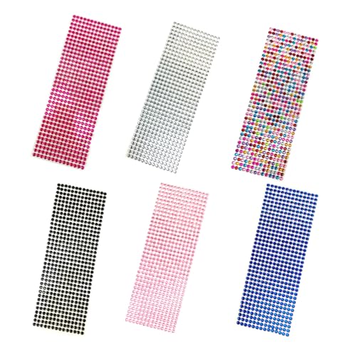 VICASKY 6 Bögen Diamantaufkleber Tragbare Gesichtsedelsteine Scrapbook Zubehör Dekorative Scrapbook Aufkleber Tragbare Scrapbook Aufkleber Gesichtszubehör Gesichtszubehör VICASKY 6 Bögen Diamantaufkleber Tragbare Gesichtsedelsteine Scrapbook Zubehör Dekorative Scrapbook Aufkleber Tragbare Scrapbook Aufkleber Gesichtszubehör Gesichtszubehör von VICASKY