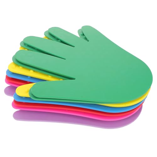 VICASKY 6 Paare rutschfeste Bodenmarkierungen Taktile Spot Marker für Vorschule und Kindergarten Sensorische Spielmatten für Gruppenaktivitäten und Outdoor-spaß von VICASKY