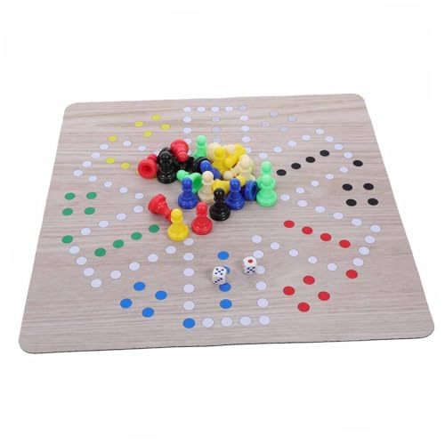 VICASKY 1-teiliges Spielset Im Vintage-Stil Weiches Brett Für Familienfeiern Und Reisen von VICASKY