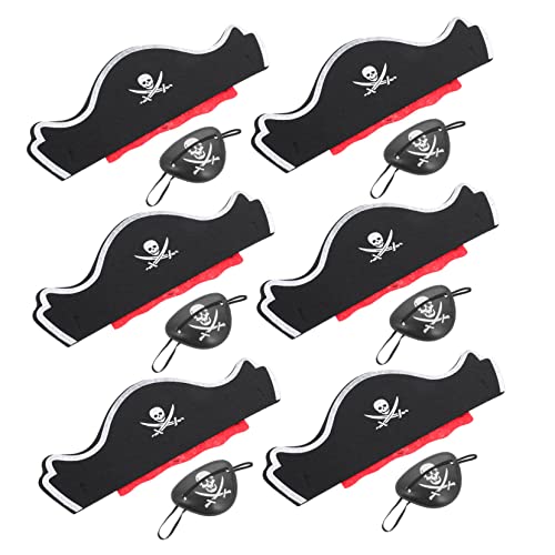 VICASKY 6 Sätze Piratenhaar- Piratenparty Piratenkostüme Piraten-augenklappe Piratenkostüm Für Piratenbandana Piratenkostüm Damen Plus Piratenhandwerk Plastik VICASKY 6 Sätze Piratenhaar- Piratenparty Piratenkostüme Piraten-augenklappe Piratenkostüm Für Piratenbandana Piratenkostüm Damen Plus Piratenhandwerk Plastik von VICASKY