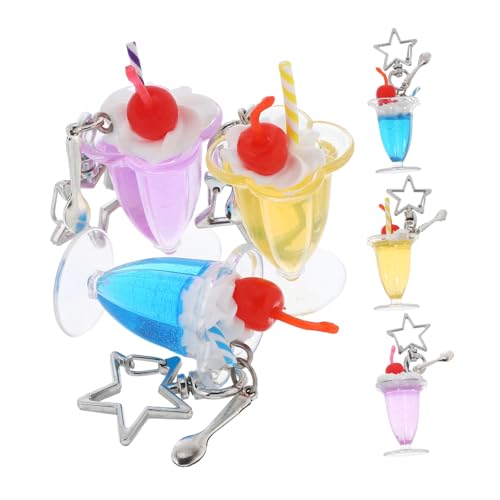 VICASKY 6 Stück Eiscreme -tasse Hängedekoration Zauber Für Lunchsäcke Rucksack-zubehör Eisbecher-anhänger Löffel Anhänger Dessert-schlüsselanhänger Tasche Charme Für Handtaschen Pvc VICASKY 6 Stück Eiscreme -tasse Hängedekoration Zauber Für Lunchsäcke Rucksack-zubehör Eisbecher-anhänger Löffel Anhänger Dessert-schlüsselanhänger Tasche Charme Für Handtaschen Pvc von VICASKY