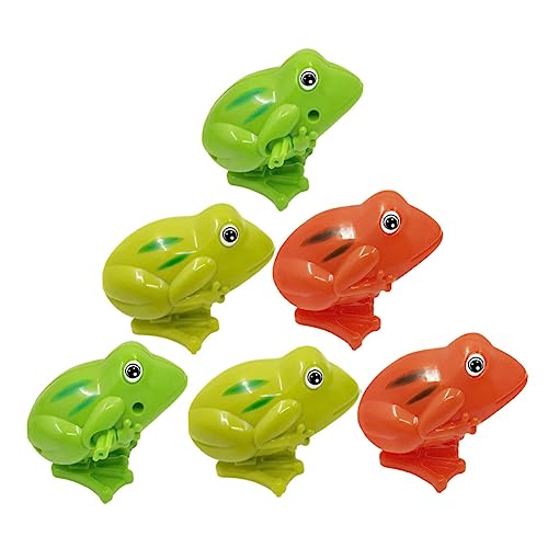 VICASKY 6 Stück Froschsprungspielzeug Kinderspielzeug Uhrwerk- Tierspielzeug tierisches uhrwerk kreatives Aufziehspielzeug Abs Zufällige Farbe VICASKY 6 Stück Froschsprungspielzeug Kinderspielzeug Uhrwerk- Tierspielzeug tierisches uhrwerk kreatives Aufziehspielzeug Abs Zufällige Farbe von VICASKY