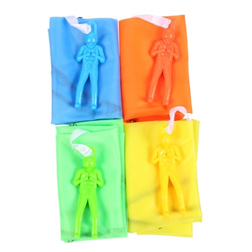 VICASKY 6 Stück Handwurf Fallschirmdrachen Für Bälle Kleiner Fallschirm Riesiger Spielfallschirm Mini Fallschirm Fallschirm Für Drohne Mädchen Schwebeflug Polyestertuch VICASKY 6 Stück Handwurf Fallschirmdrachen Für Bälle Kleiner Fallschirm Riesiger Spielfallschirm Mini Fallschirm Fallschirm Für Drohne Mädchen Schwebeflug Polyestertuch von VICASKY