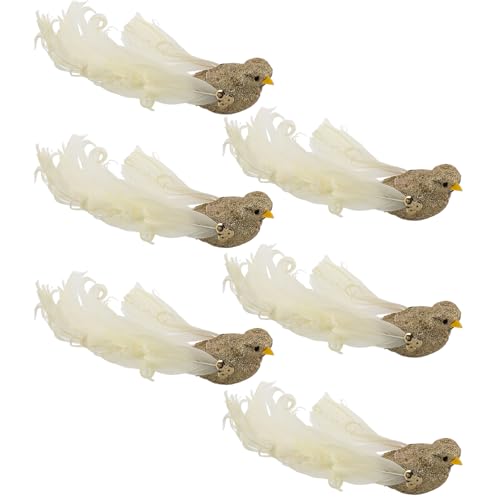 VICASKY 6stücke Künstliche Vögel Mit Und Federdekor Für Garten Baumdekoration Und Bastelarbeiten Clip Dekofiguren Für Und Osterfeiern VICASKY 6stücke Künstliche Vögel Mit Und Federdekor Für Garten Baumdekoration Und Bastelarbeiten Clip Dekofiguren Für Und Osterfeiern von VICASKY