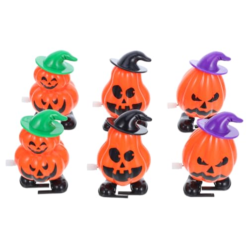 VICASKY 6 Stück Kürbis Uhrwerk Spielzeuge Kleine Kürbisse Aufziehspielzeuge Halloween Kürbis Aufziehspielzeuge Halloween Mini Spielzeuge Halloween Leckereien Und Preise Originelle VICASKY 6 Stück Kürbis Uhrwerk Spielzeuge Kleine Kürbisse Aufziehspielzeuge Halloween Kürbis Aufziehspielzeuge Halloween Mini Spielzeuge Halloween Leckereien Und Preise Originelle von VICASKY