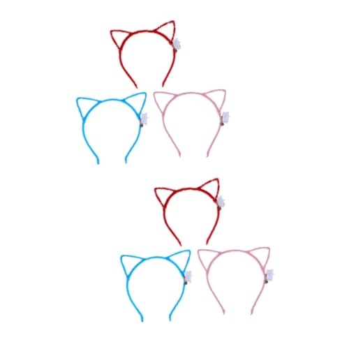 VICASKY 6 Stück Leuchtende Kopfbedeckungen Für Halloween Partys Leuchtender Kopfschmuck LED Katzenohr Haarreif Halloween Party Stirnband Haarband Zufällige Farbe VICASKY 6 Stück Leuchtende Kopfbedeckungen Für Halloween Partys Leuchtender Kopfschmuck LED Katzenohr Haarreif Halloween Party Stirnband Haarband Zufällige Farbe von VICASKY