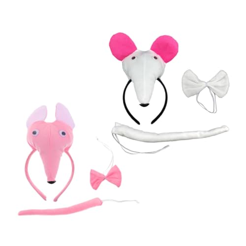 VICASKY 6 Stück Maus Ohren Haarreif Teilig Kuschelig Weiches Material Komfortabel für Erwachsene Kostüm Zubehör für Party Karneval und Fasching VICASKY 6 Stück Maus Ohren Haarreif Teilig Kuschelig Weiches Material Komfortabel für Erwachsene Kostüm Zubehör für Party Karneval und Fasching von VICASKY