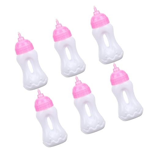 VICASKY 6 Stück Mini Flaschenspielzeug Puppenflaschen Realistische Babyflaschen Puppenflasche Kindermilchflasche Mini Babypuppen Kleine Futterflaschen Babypuppen Saftflaschen Miniatur VICASKY 6 Stück Mini Flaschenspielzeug Puppenflaschen Realistische Babyflaschen Puppenflasche Kindermilchflasche Mini Babypuppen Kleine Futterflaschen Babypuppen Saftflaschen Miniatur von VICASKY