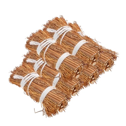 VICASKY 6 Stück Miniatur Heuballen aus Grasmaterial Handgefertigt Vielseitige Mini Deko für Puppenhäuser Sandtische und Miniaturgärten Realistisches Stroh Diorama Zubehör VICASKY 6 Stück Miniatur Heuballen aus Grasmaterial Handgefertigt Vielseitige Mini Deko für Puppenhäuser Sandtische und Miniaturgärten Realistisches Stroh Diorama Zubehör von VICASKY