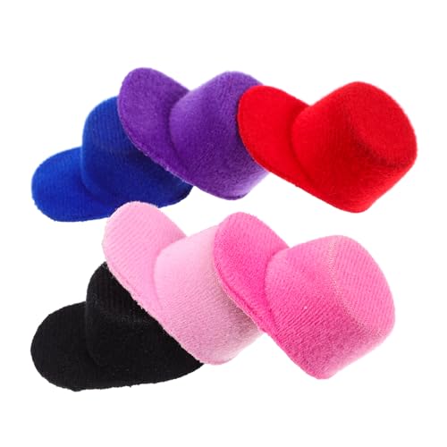 VICASKY 6 Stück Miniaturhüte für Bastelarbeiten Kleine Mützen für Dekoration Puppen Fotos Party Weihnachten Hautfreundlich Langlebig Vielseitig VICASKY 6 Stück Miniaturhüte für Bastelarbeiten Kleine Mützen für Dekoration Puppen Fotos Party Weihnachten Hautfreundlich Langlebig Vielseitig von VICASKY