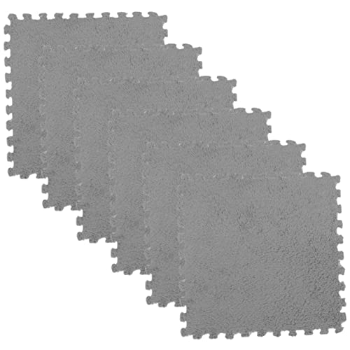 VICASKY 6 Stück Puzzle Matte Babymatte Für Den Boden Tragbare Fußmatten Wohnaccessoire Austauschbare Puzzle Übungsmatten Haushalts Puzzle Schutz Bodenmatte von VICASKY