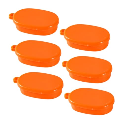 VICASKY 6 Stück Simulierte Mini-Lunchbox Container Korb Körbe Behälter puppenstubenmöbel Dollhouse Furniture Lunch-Box Landschaftsschmuck Miniatur-Requisite Plastik Orange VICASKY 6 Stück Simulierte Mini-Lunchbox Container Korb Körbe Behälter puppenstubenmöbel Dollhouse Furniture Lunch-Box Landschaftsschmuck Miniatur-Requisite Plastik Orange von VICASKY